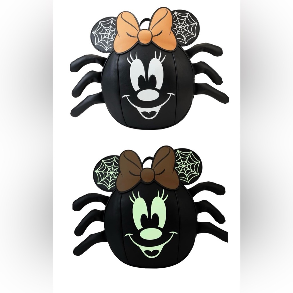 Loungefly Disney Minnie Mouse Spider Mini Backpack Halloween Limited Edition